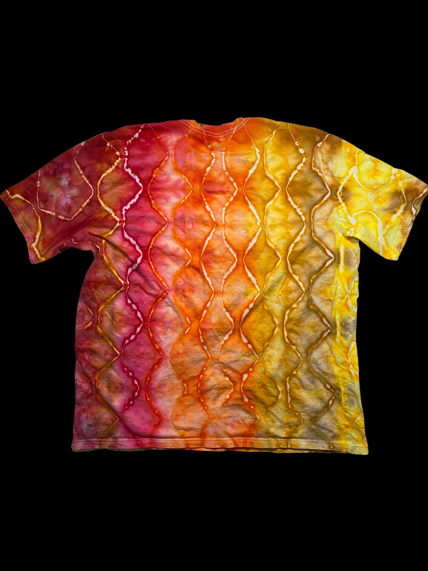 Hand-Dyed Calvin Klein Gradient Tie Dye T-shirt - Size XXL