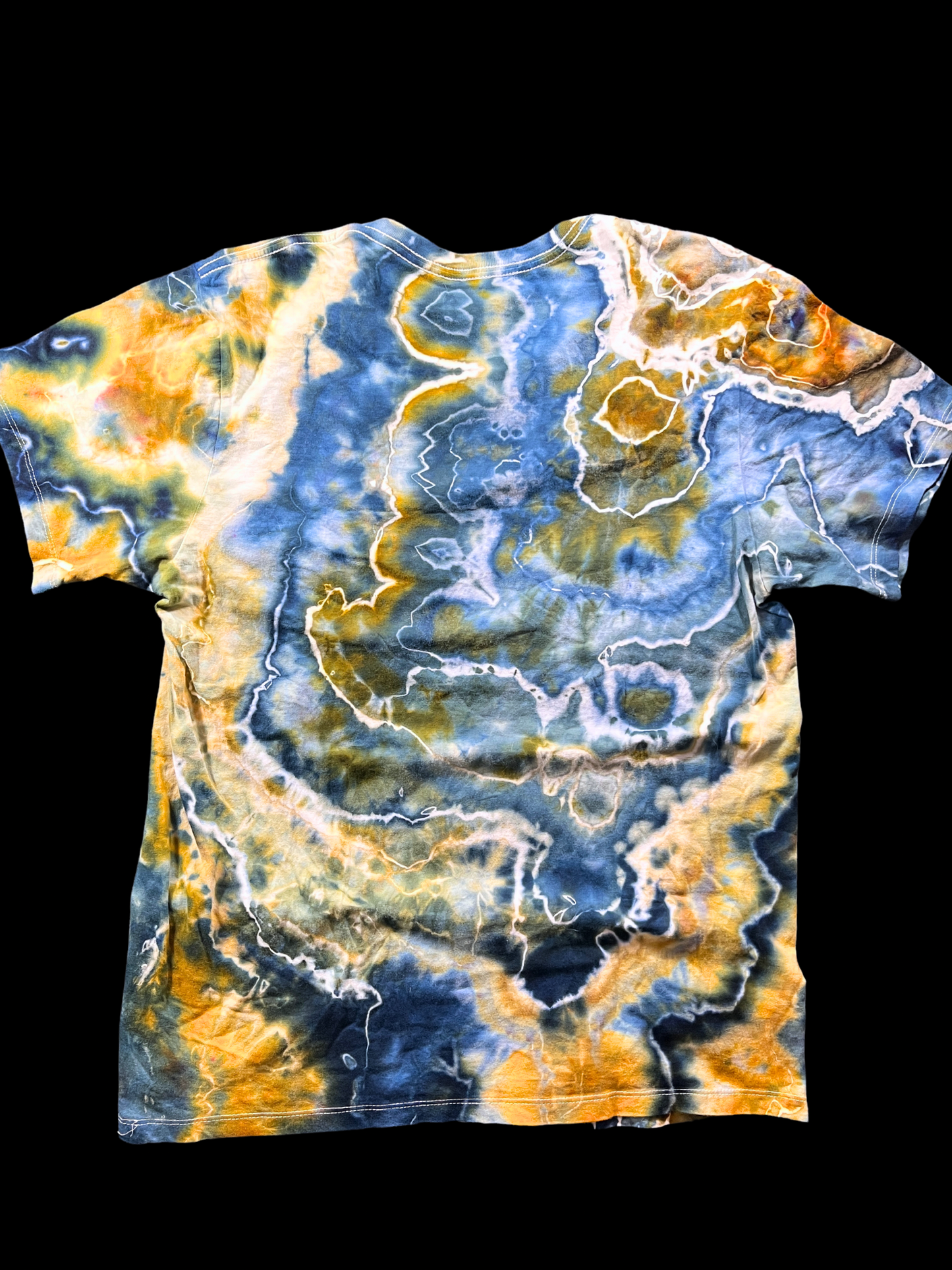 Hand-Dyed Calvin Klein Geode Tie Dye T-shirt - Size Medium