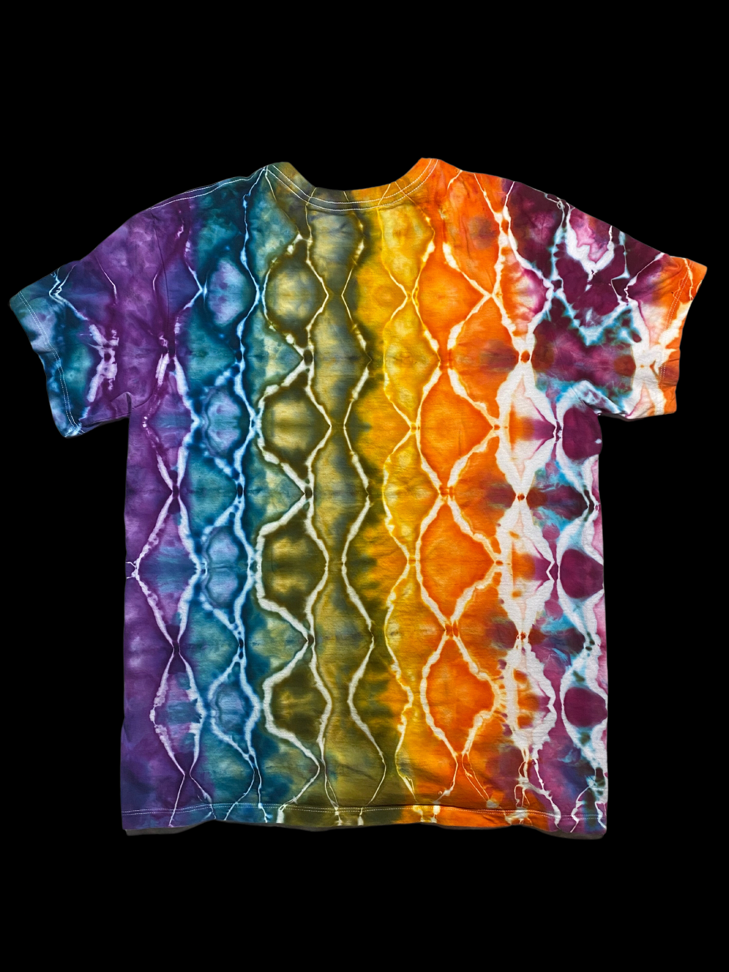 Hand-Dyed Calvin Klein Tie Dye T-shirt - Size Medium